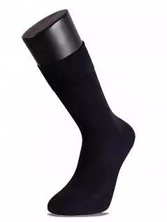 Мужские носки из бамбука с добавлением тактеля и лайкры LT13001-1 MUDOMAY темно-синий (набор из 6х штук)